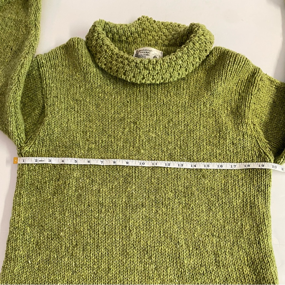 GLENDALOUGH WOOLEN MILLS HAND KNIT 100% PURE WOOL SWEATER SZ L - Picture 14 of 16